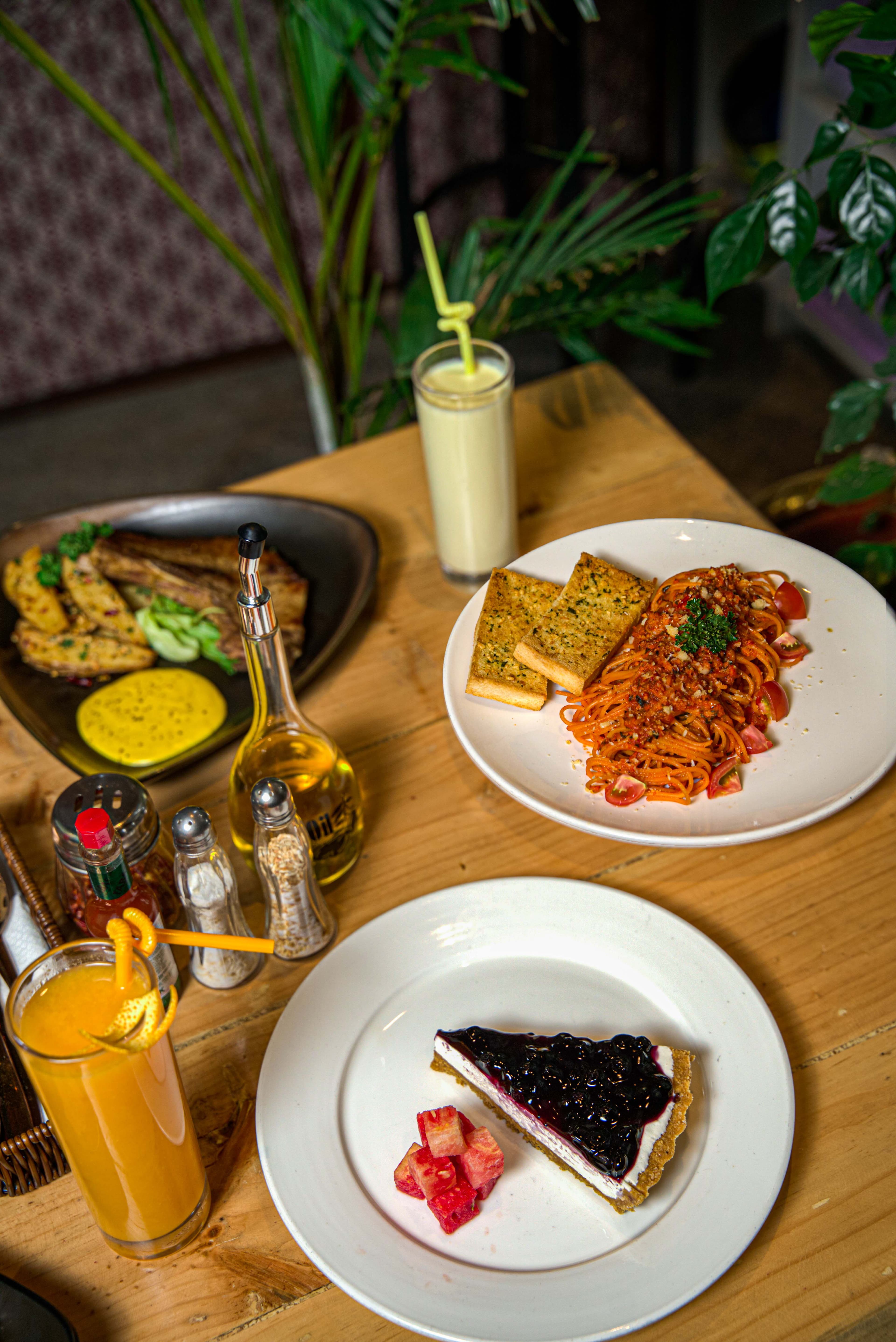 Morning platter at Yatra Lounge